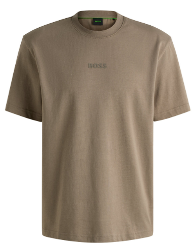 T-shirt Hugo Boss uomo cotone con logo basic