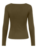 Blusa donna JDY scollo chiuso maglia