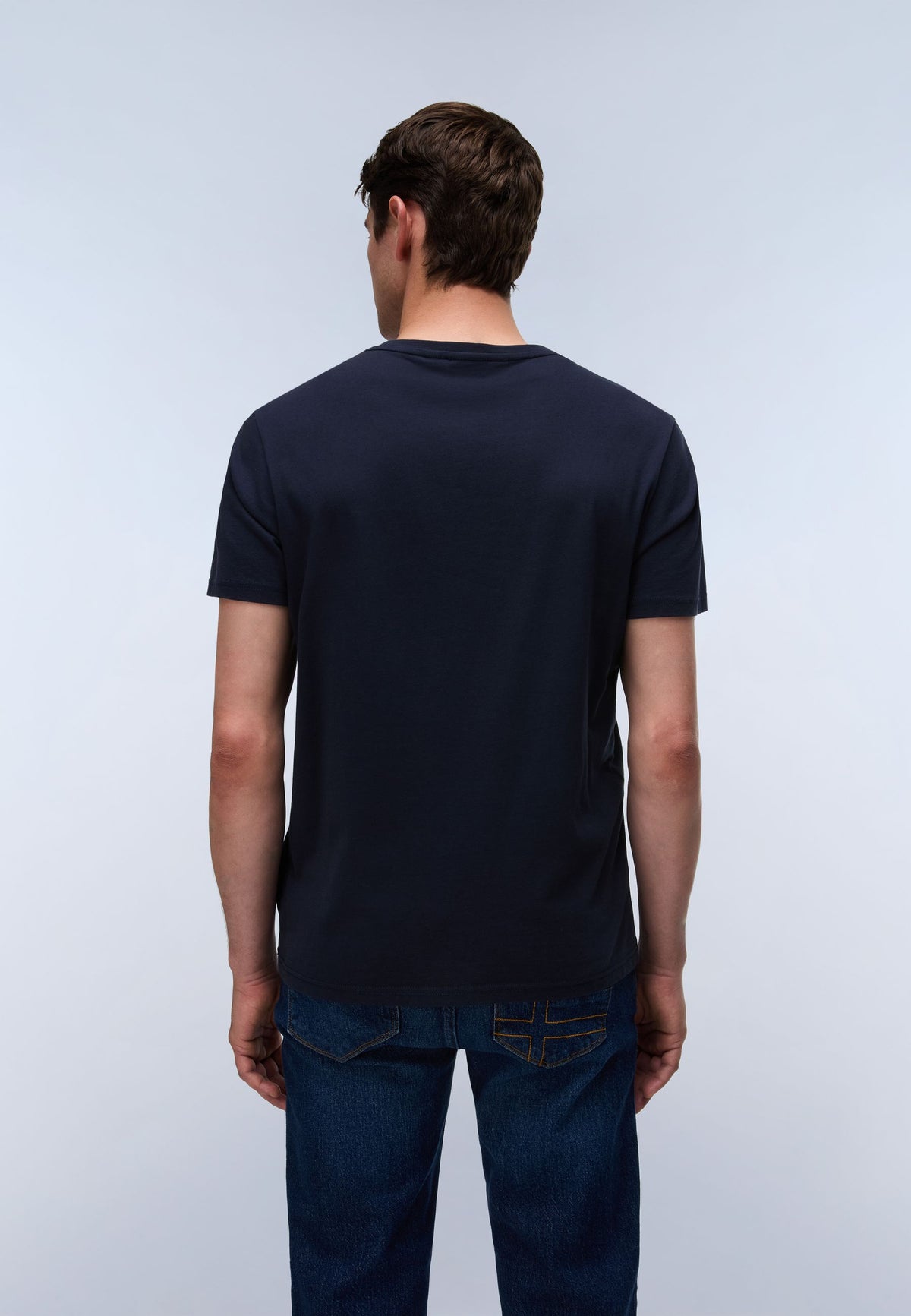 T-shirt uomo Napapijri Salis cotone manica corta