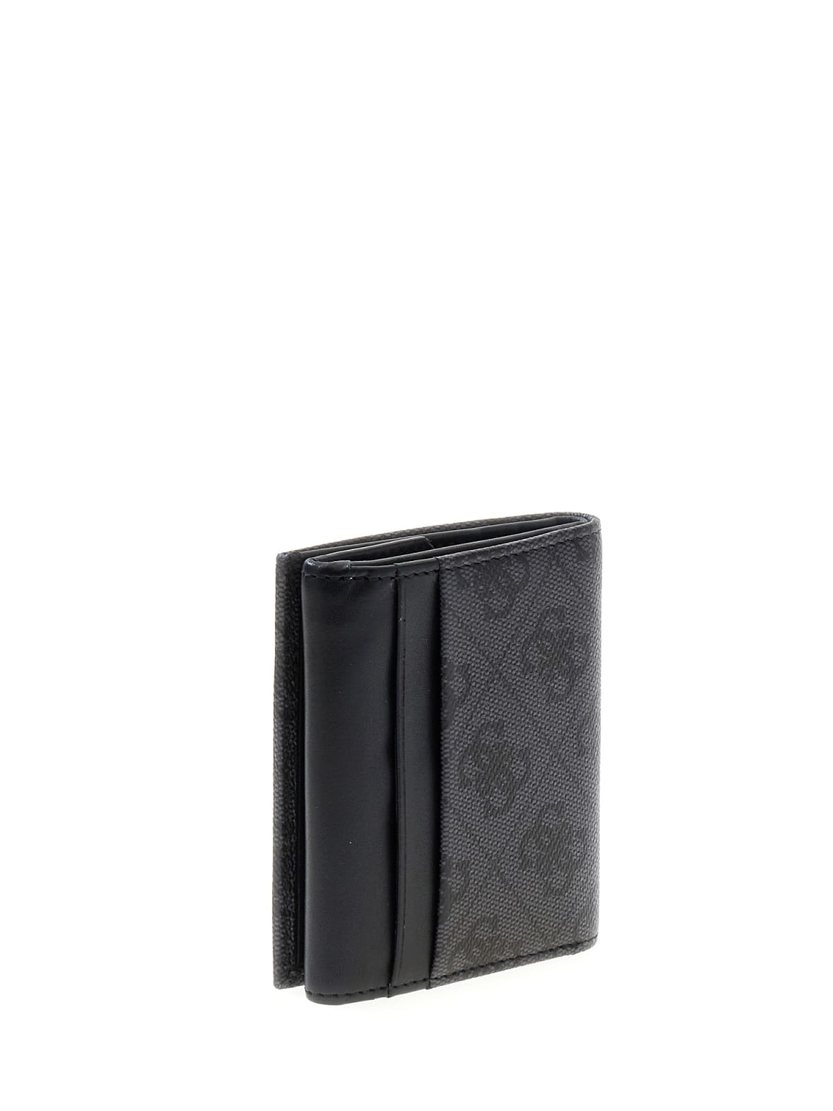 Portafoglio Milano Guess uomo trifold vera pelle