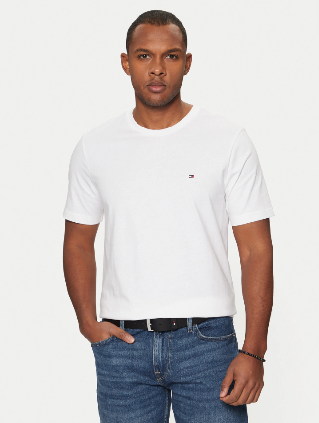 T-shirt Tommy Hilfiger Uomo Essential Cotone Regular Fit