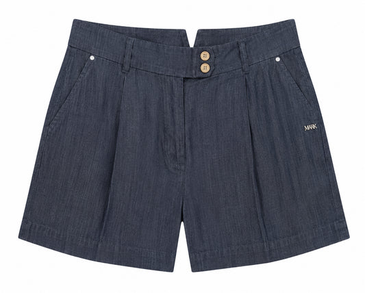 Shorts donna MARKUP effetto denim lyocell