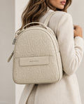 Zaino Armani Exchange donna poliestere logo allover