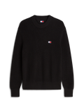 Maglione Tommy Jeans uomo cotone regular badge
