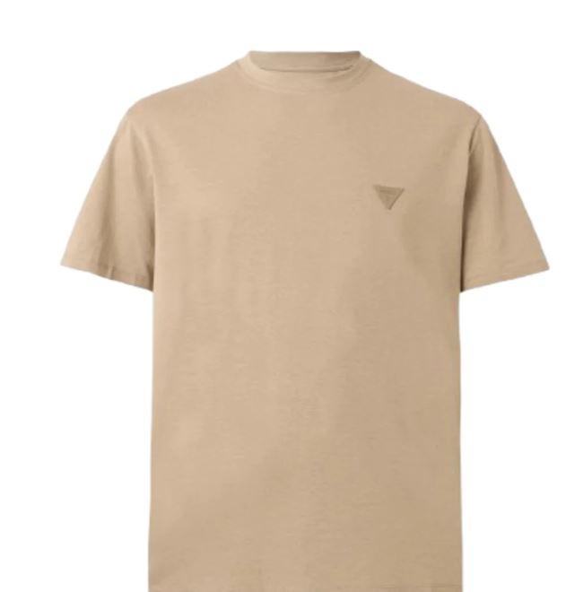 T-shirt Guess uomo small patch cotone modal