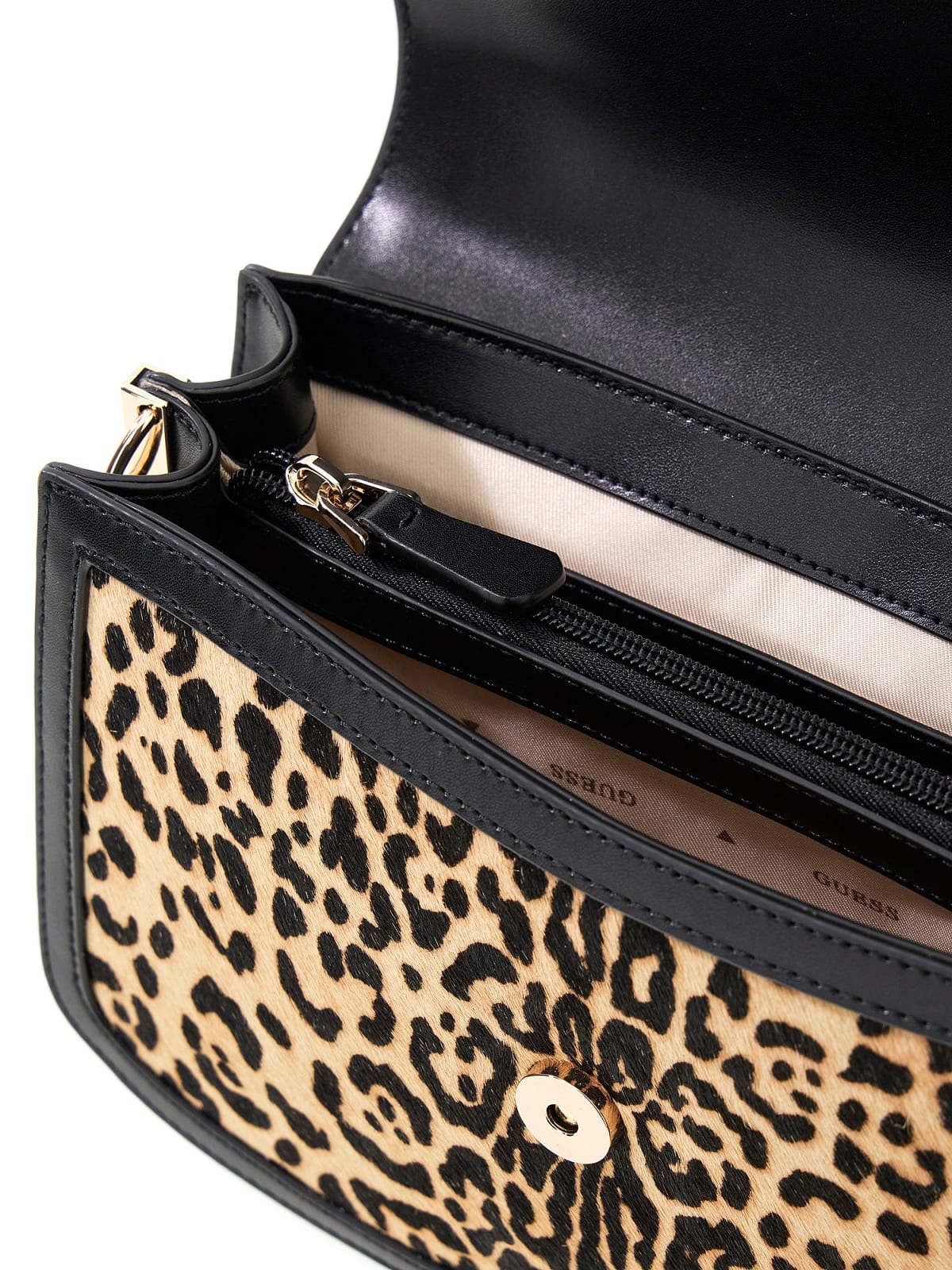 Borsa Guess donna Audrey tracolla leopardata patta