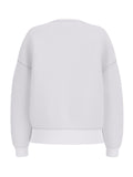 Felpa Guess Jeans donna girocollo oversize triangle