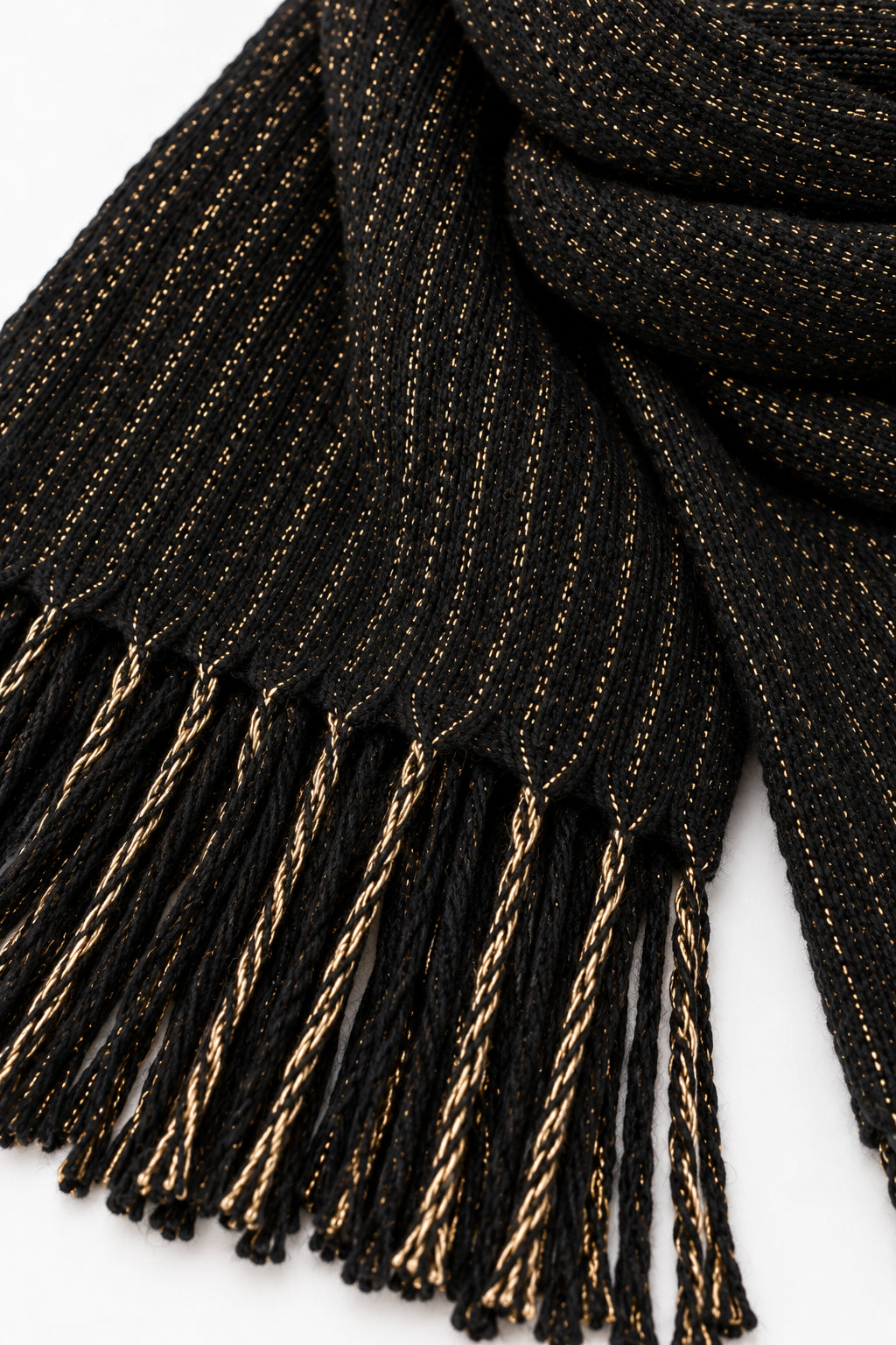 Sciarpa PIECES donna maglia lurex AI 2026
