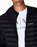 Piumino uomo Armani Exchange logo petto