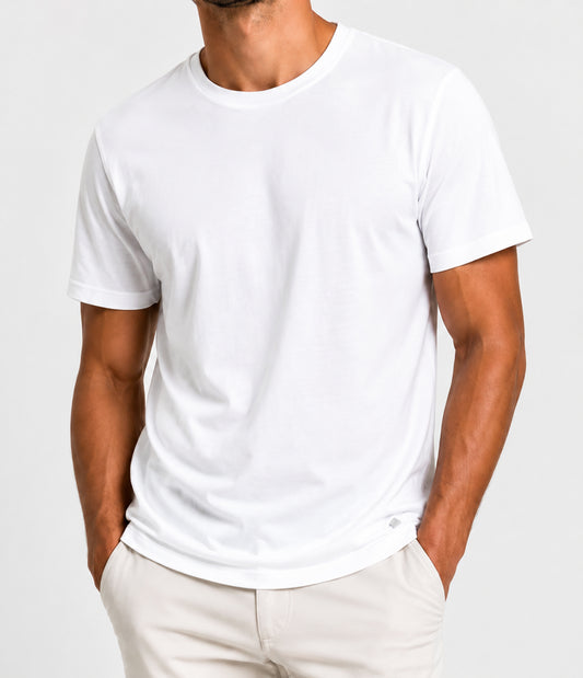 T-shirt MARKUP uomo cotone fiammato mercerizzato