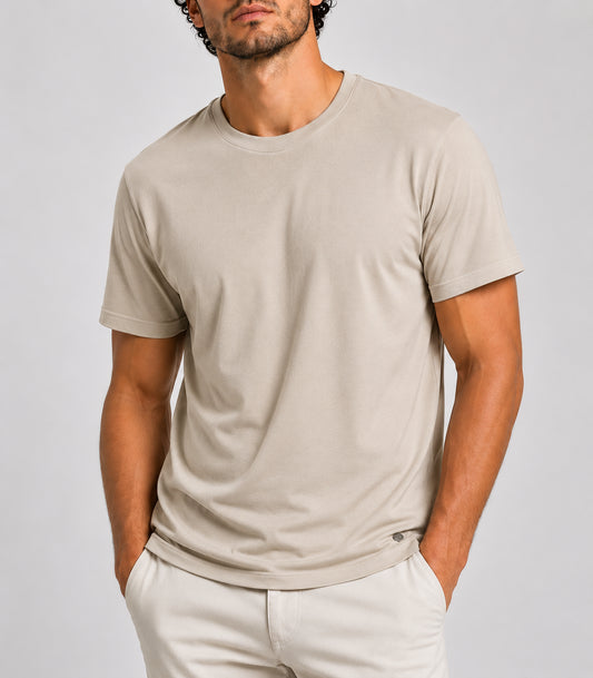 T-shirt girocollo MARKUP uomo cotone jersey