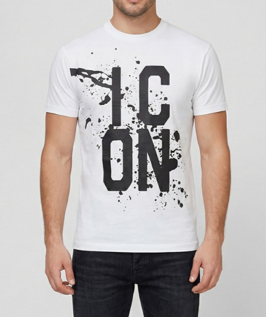T-shirt uomo ICON cotone logo