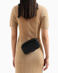 Borsa donna A|X ecopelle logo tracolla regolabile