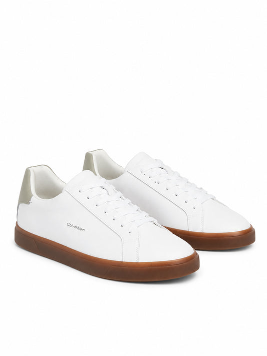 Sneakers Calvin Klein uomo pelle suola cupsole