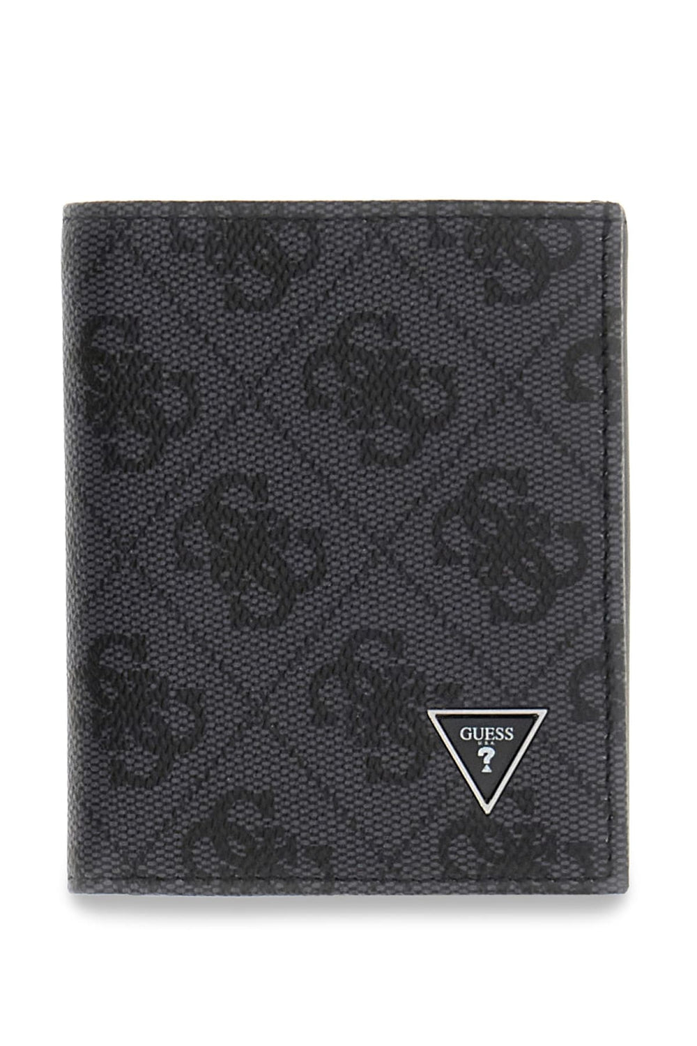 Portafoglio Milano Guess uomo trifold vera pelle